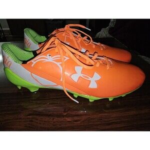 Under Armour Mens Spotlight Football Cleats GEORGIA Limited Edition Size 15